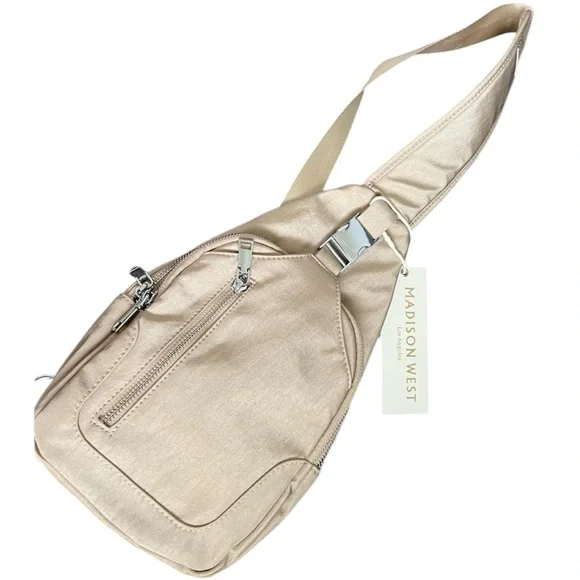 Madison | Bags | Nwt Madison Nylon Sling Bag Multi Pocket  display picture 1